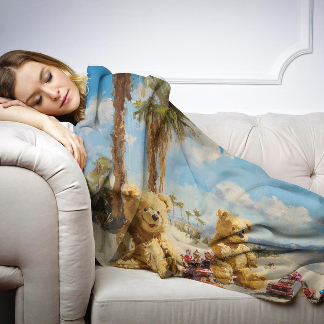 Desert Toyland Blanket