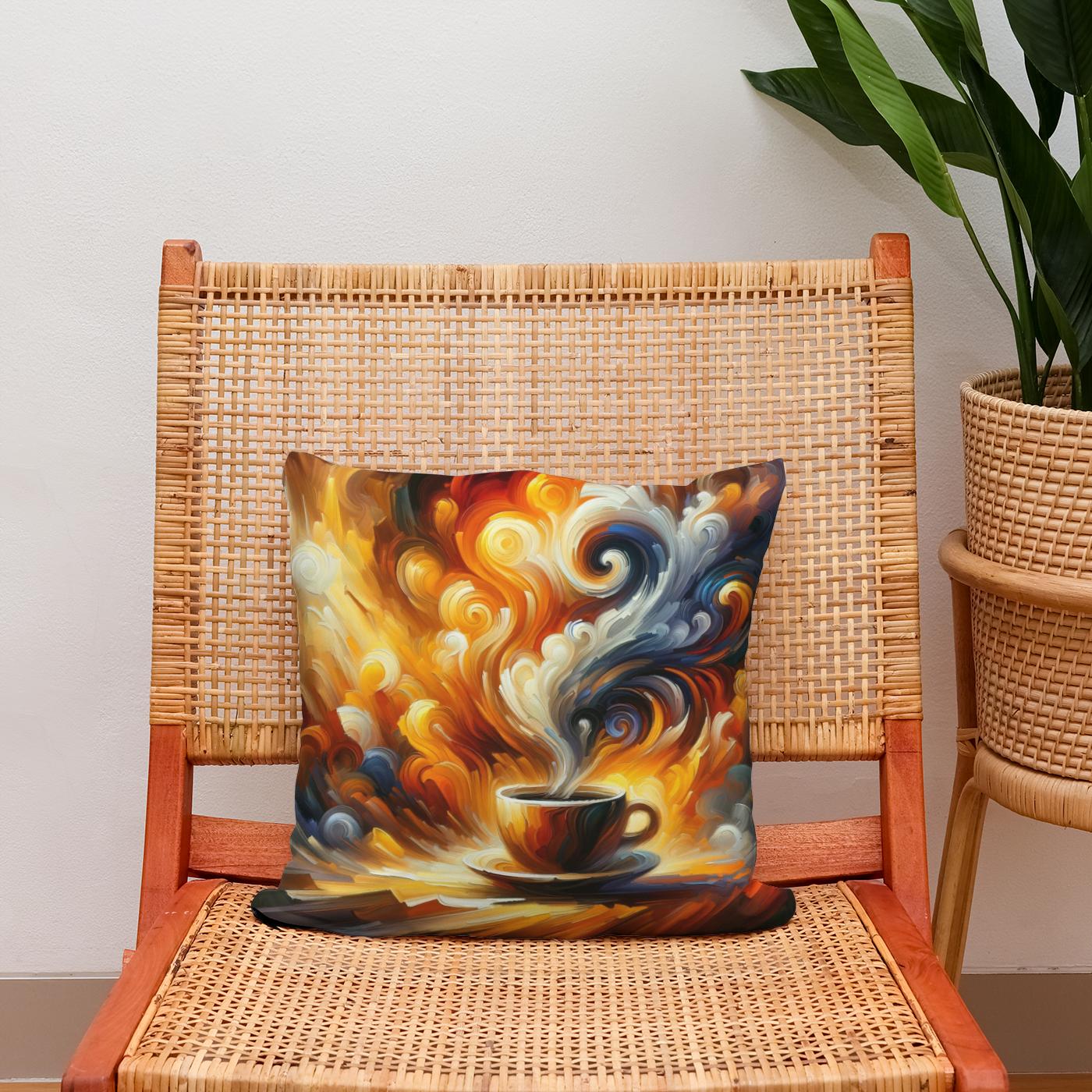 Morning Aroma Expression Cotton Cushion