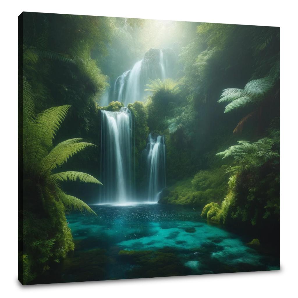 Hidden Waterfall Canvas