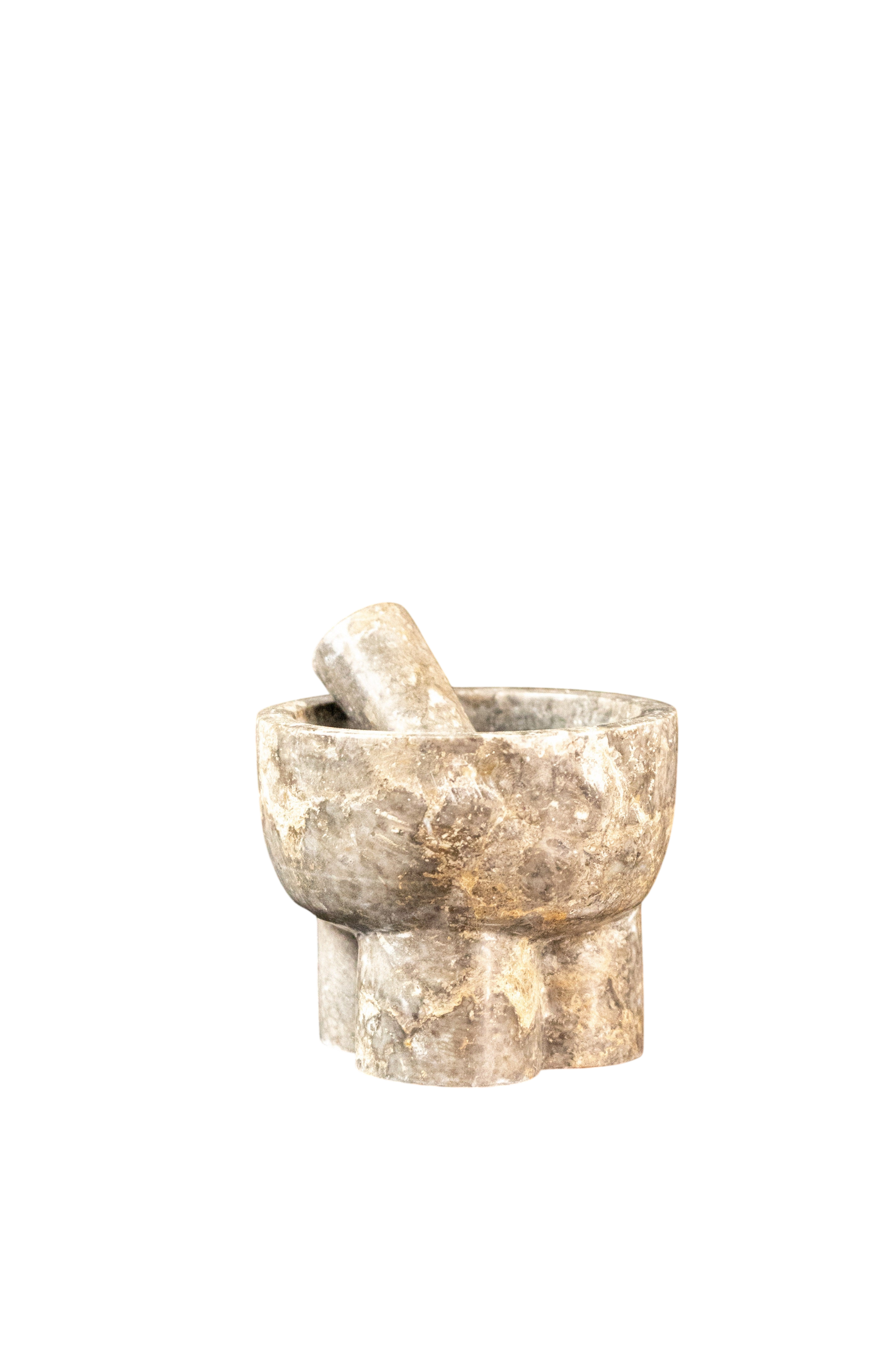 Grey Marble Pestle and Mortar