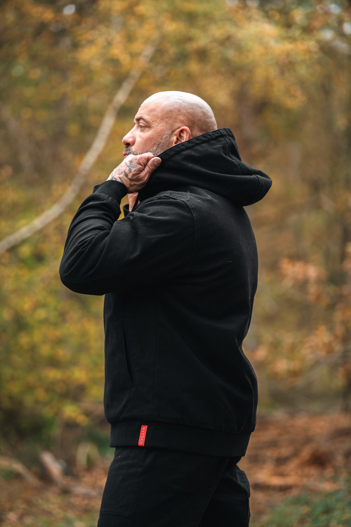 NVYSKN Canvas Bomber Jacket – Heavyweight Cotton Duck Coat