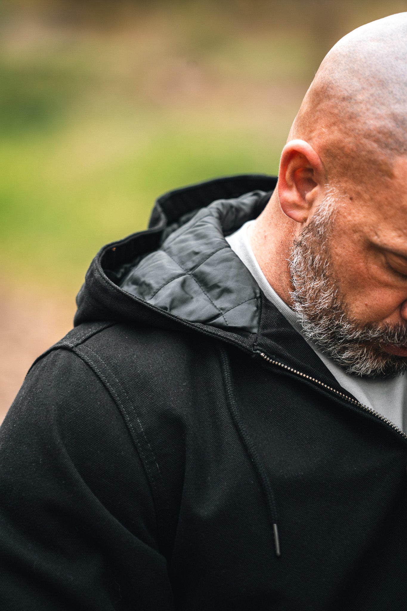 NVYSKN Canvas Bomber Jacket – Heavyweight Cotton Duck Coat