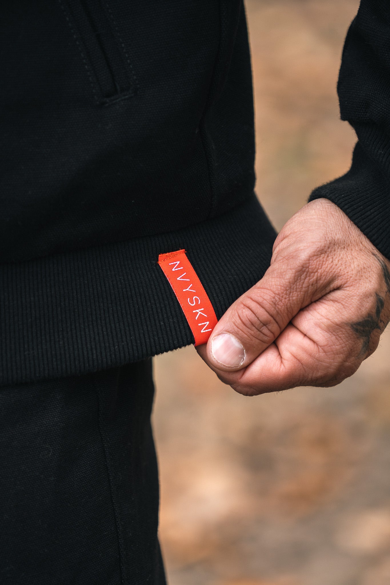 NVYSKN Canvas Bomber Jacket – Heavyweight Cotton Duck Coat