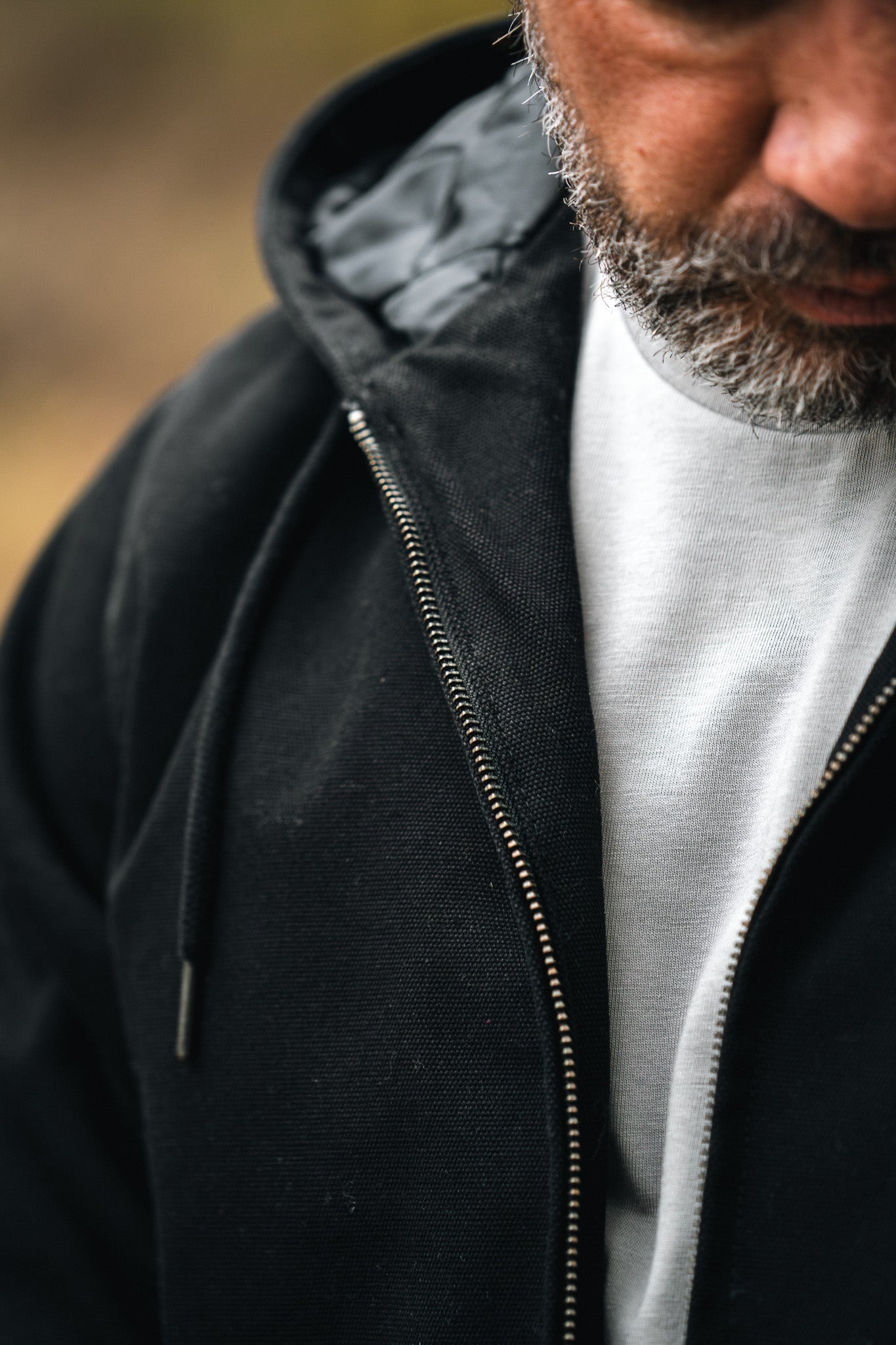 NVYSKN Canvas Bomber Jacket – Heavyweight Cotton Duck Coat