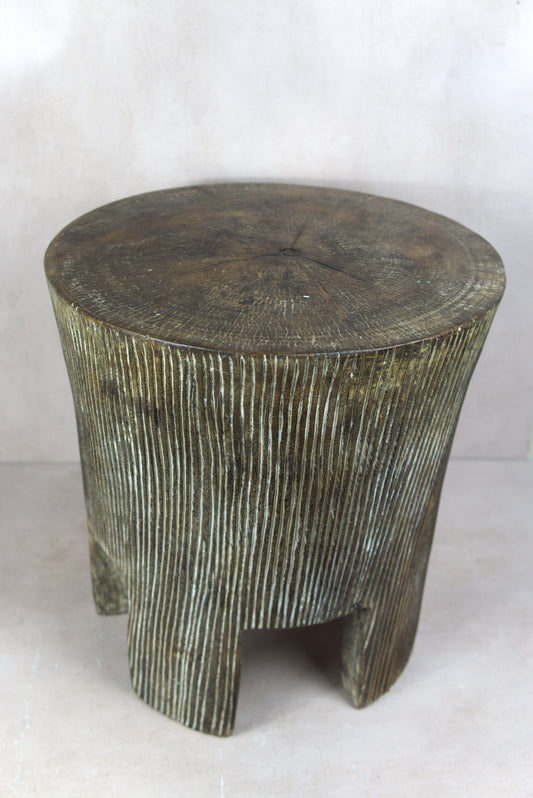 Wooden Side Table with Legs - Cameroon - 93.8