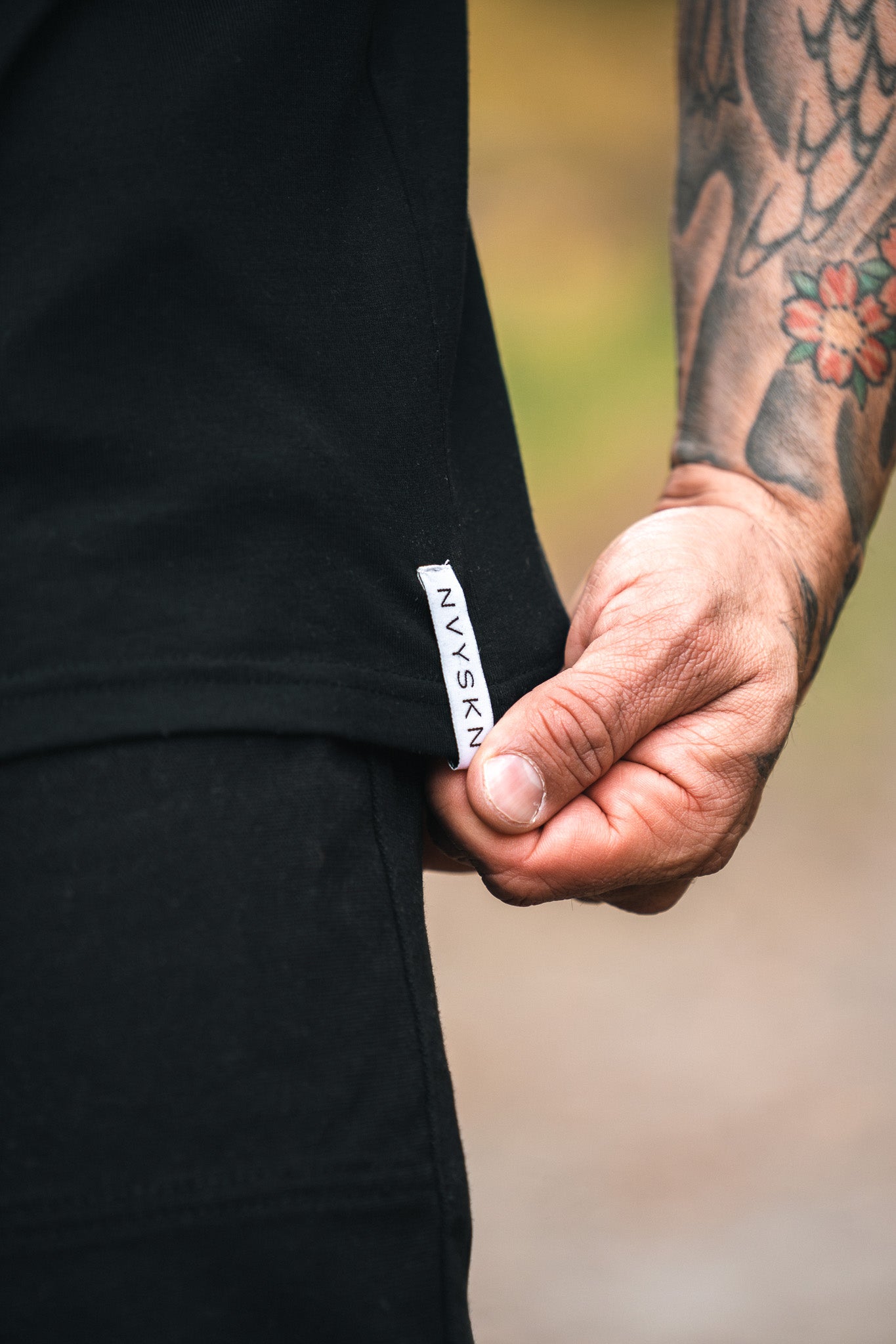 NVYSKN Heavyweight Cotton T-Shirt – Regular & Long Fit