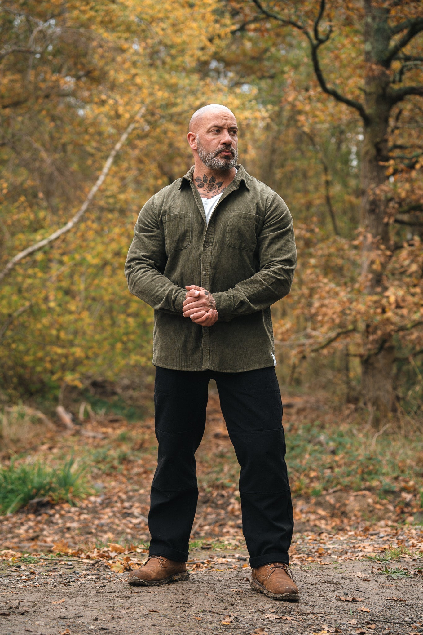 NVYSKN Heavy Cord Shirt – 300 GSM Cotton Corduroy Overshirt