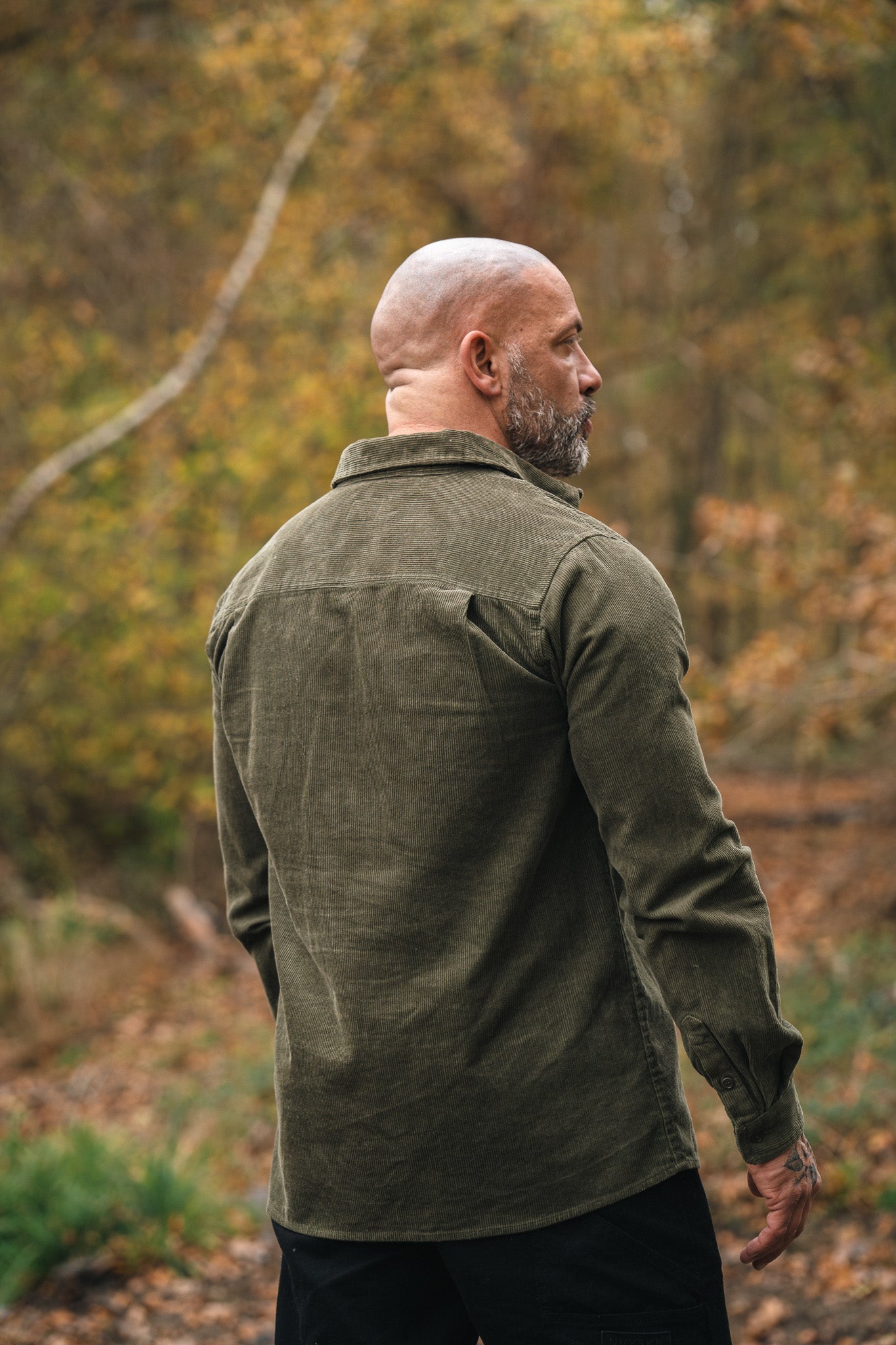 NVYSKN Heavy Cord Shirt – 300 GSM Cotton Corduroy Overshirt