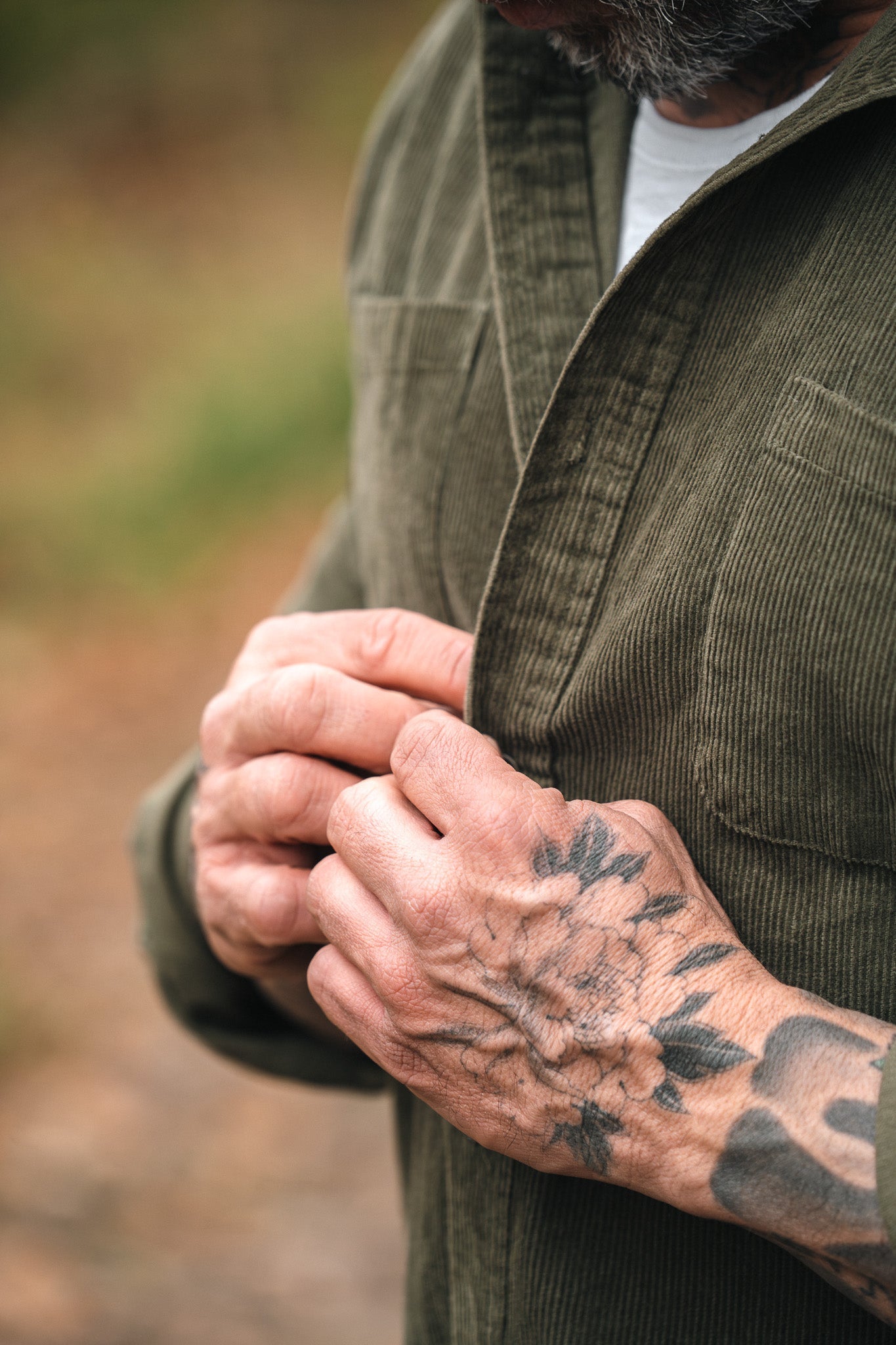 NVYSKN Heavy Cord Shirt – 300 GSM Cotton Corduroy Overshirt