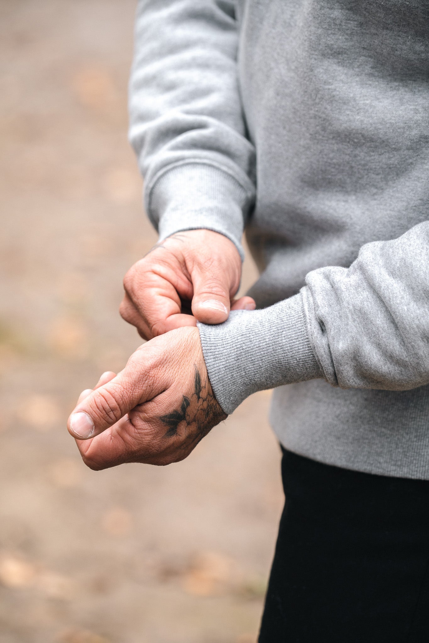 NVYSKN Mens Heavy Cotton Jumper