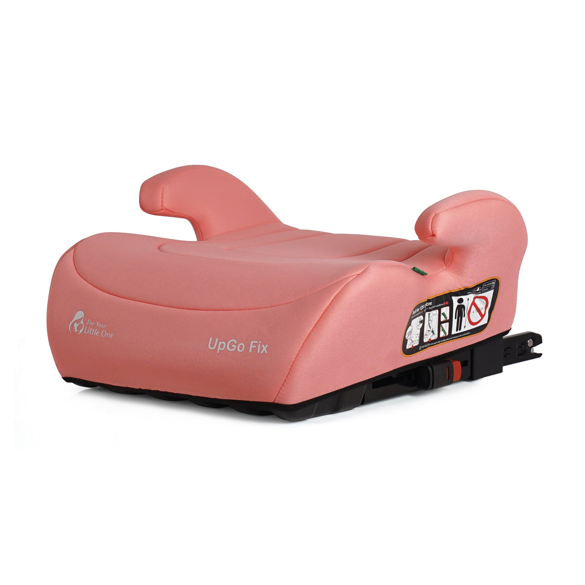 For Your Little One UpGo ISOFIX Booster Seat - Blush Rose (6-12 Years)