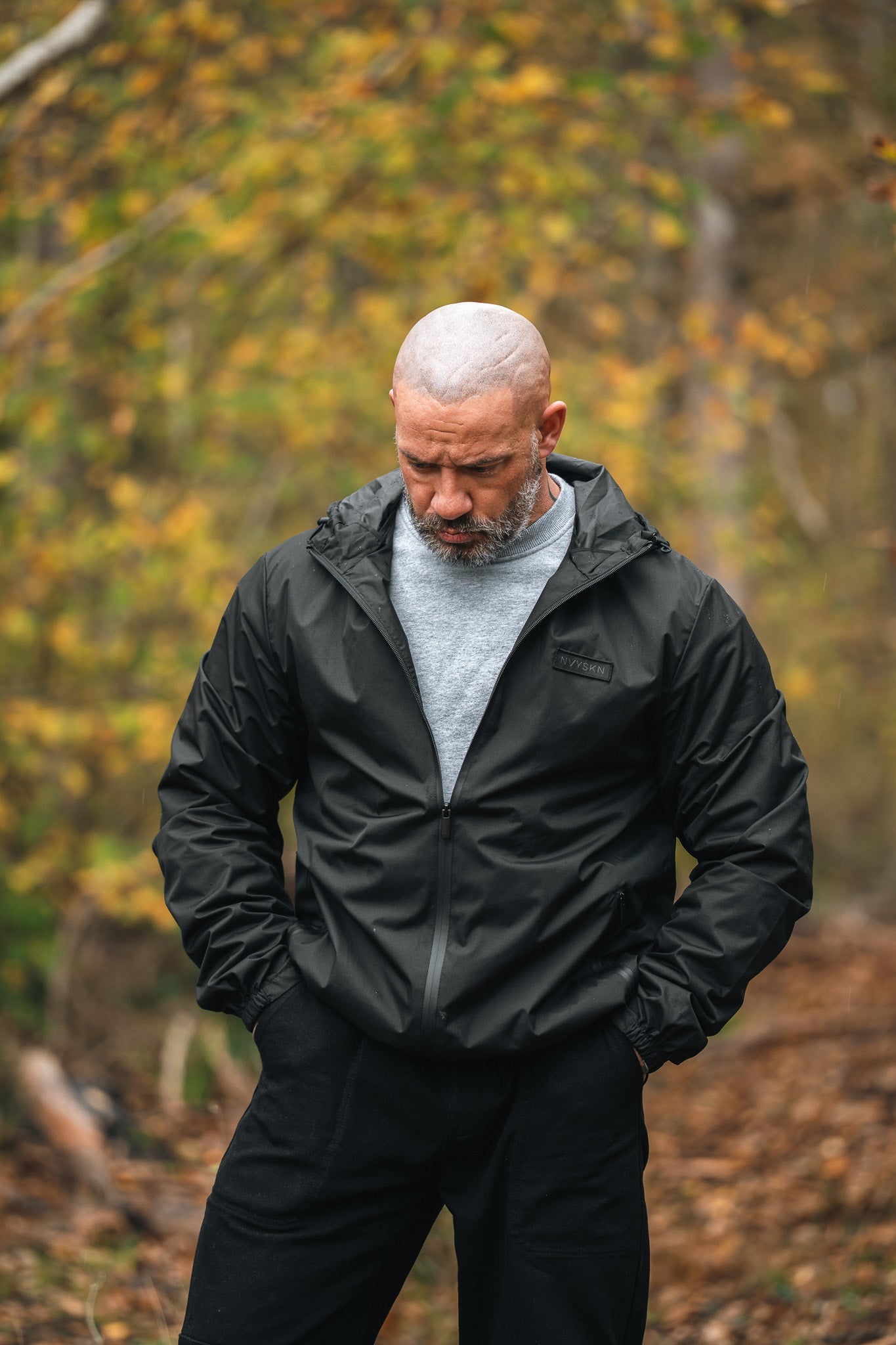 NVYSKN Mens Ultra-Light Waterproof Hiking Jacket