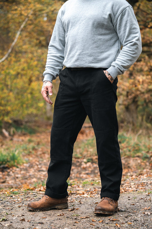 NVYSKN Canvas Utility Trousers – Heavyweight Cotton Work Pants