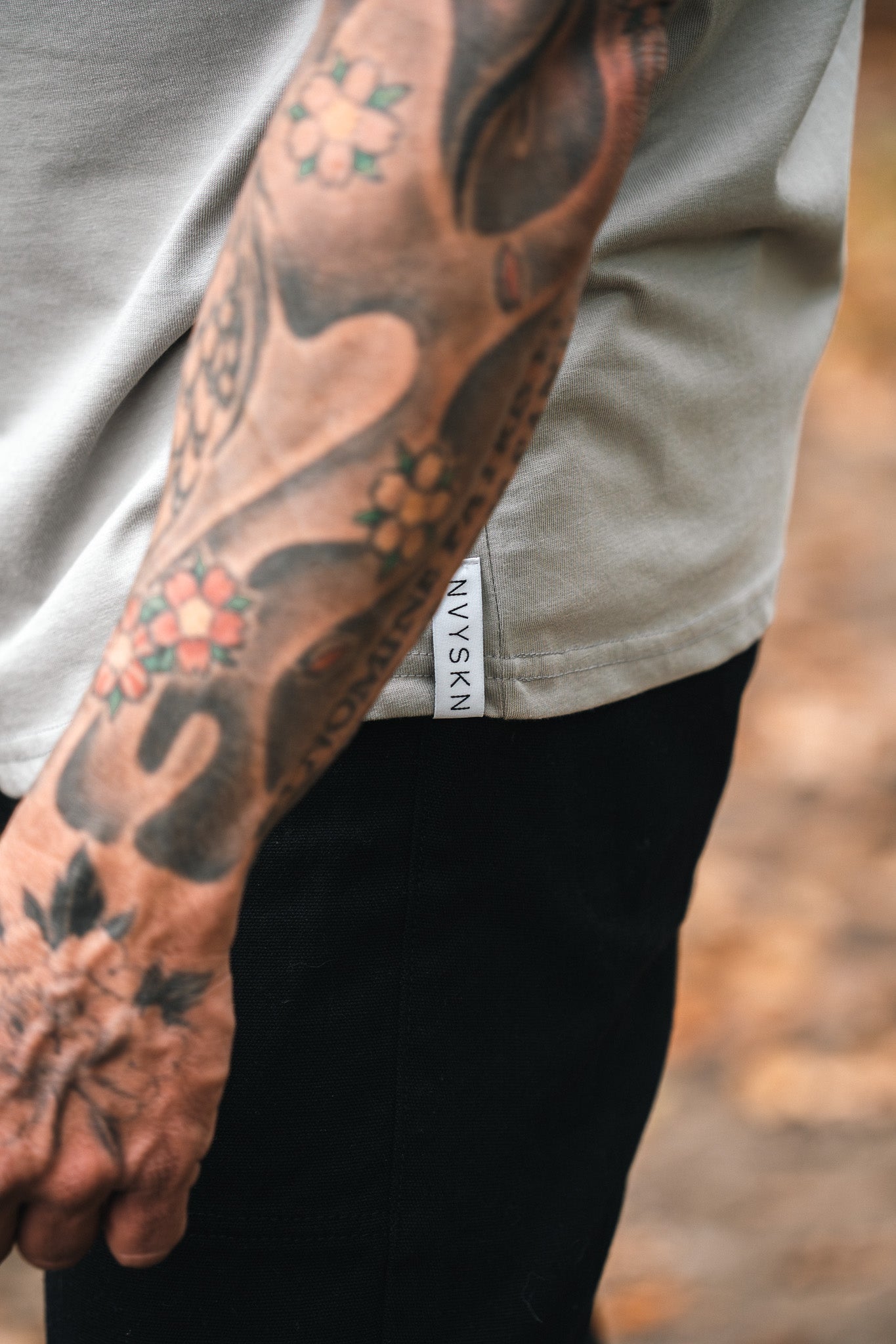 NVYSKN Heavyweight Cotton T-Shirt – Regular & Long Fit