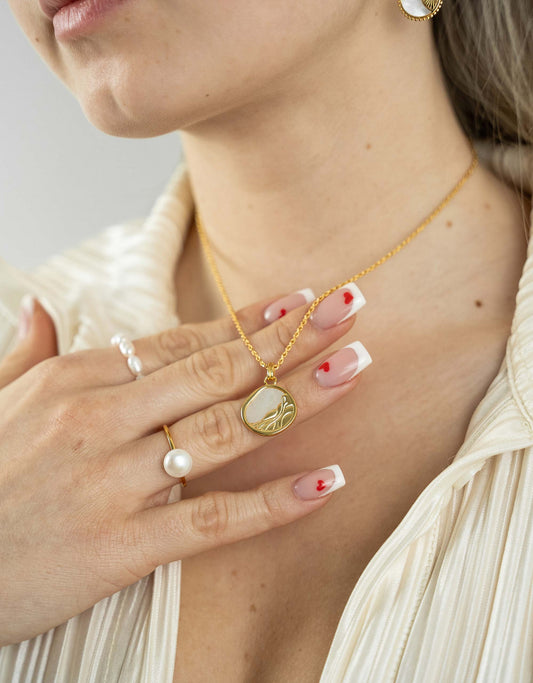 Mother of Pearl Sea Necklace