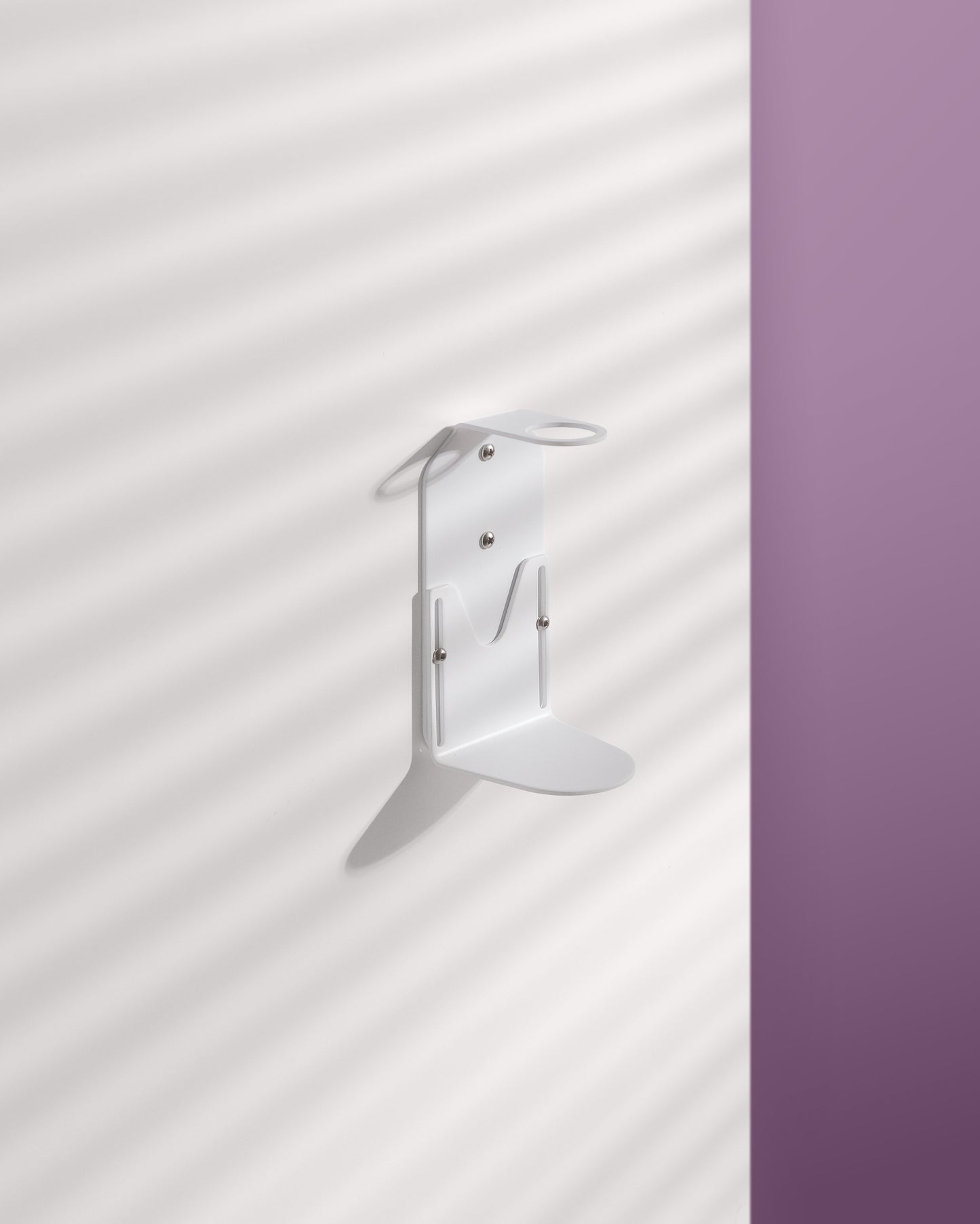 White Single Bottle Holder