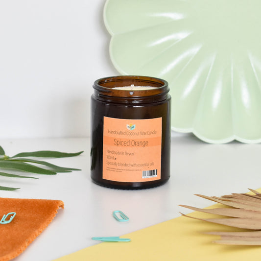 Spiced Orange Coconut Wax Candle | Hand-Poured | 60ml