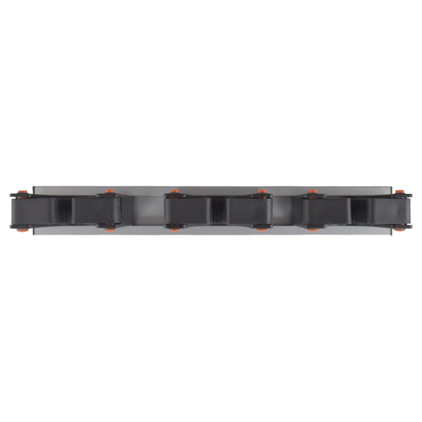 Wall Mount Tool Holder Rail - Gripper Design (3 Handles)