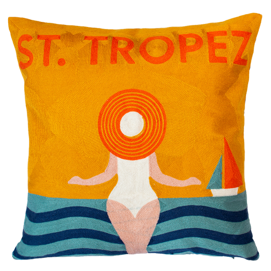 St. Tropez Needlepoint Cushion