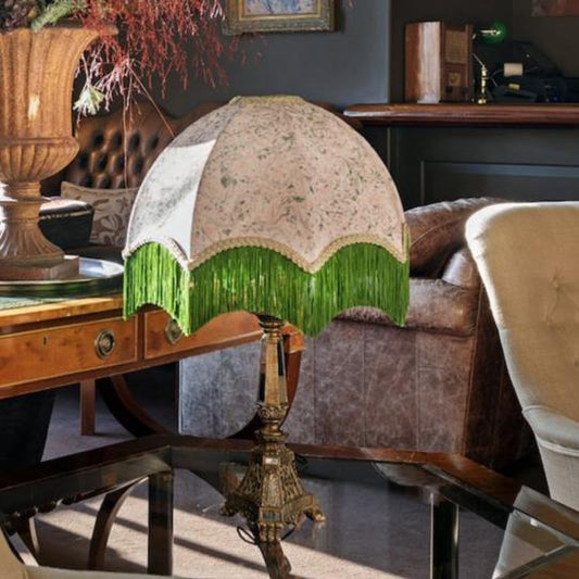 The Lucile Fringed Lampshade