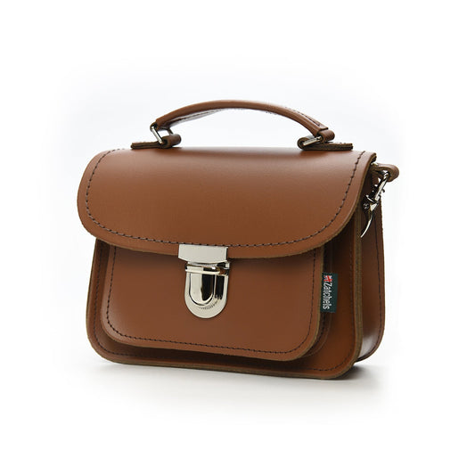 Luna Handmade Leather Bag - Chestnut
