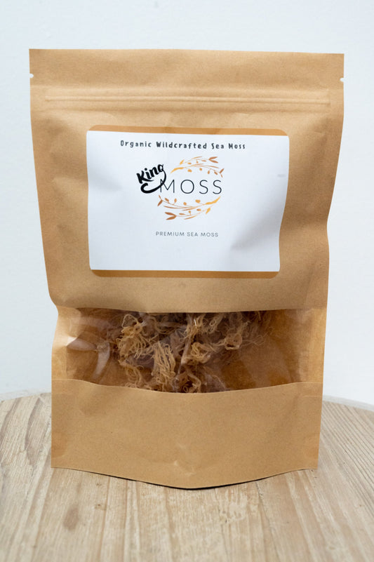 Raw Organic Wildcrafted Sea Moss | King Moss