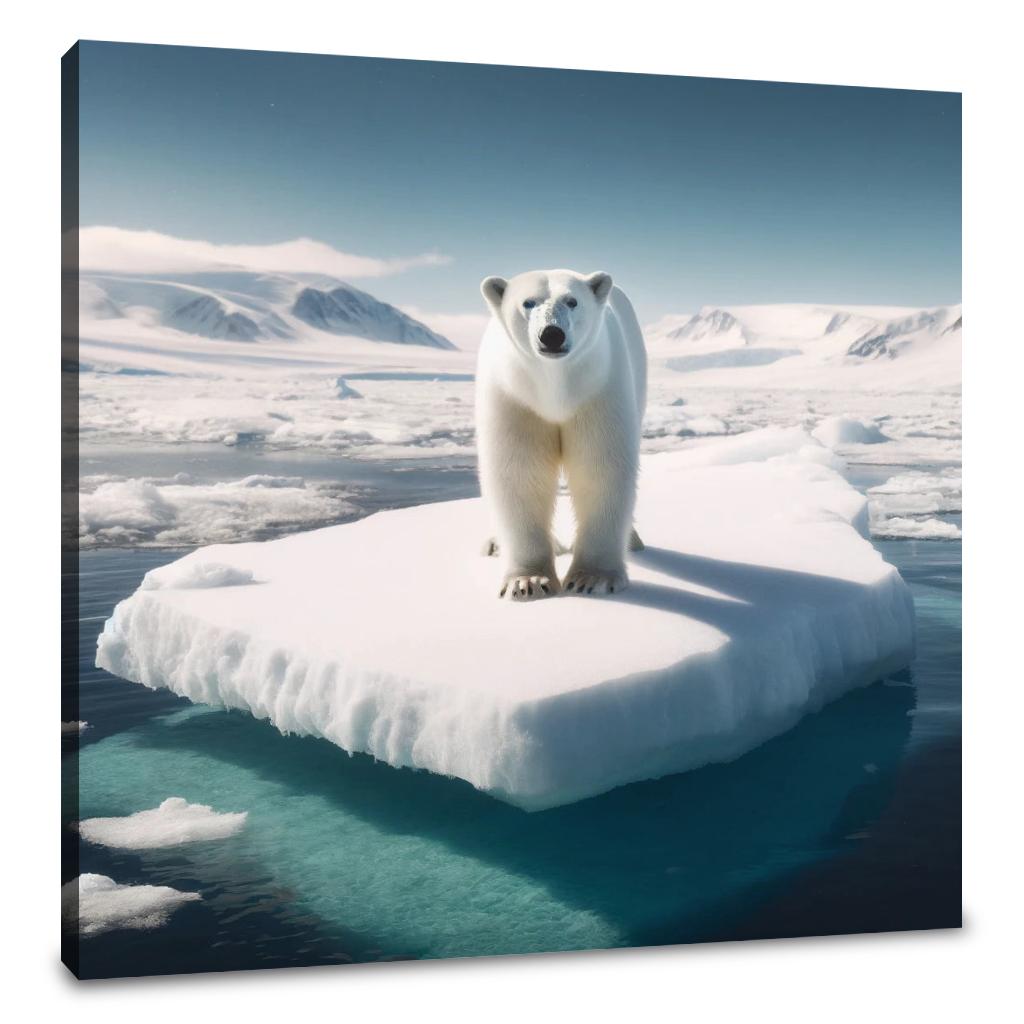 Polar Bear Sovereign Canvas