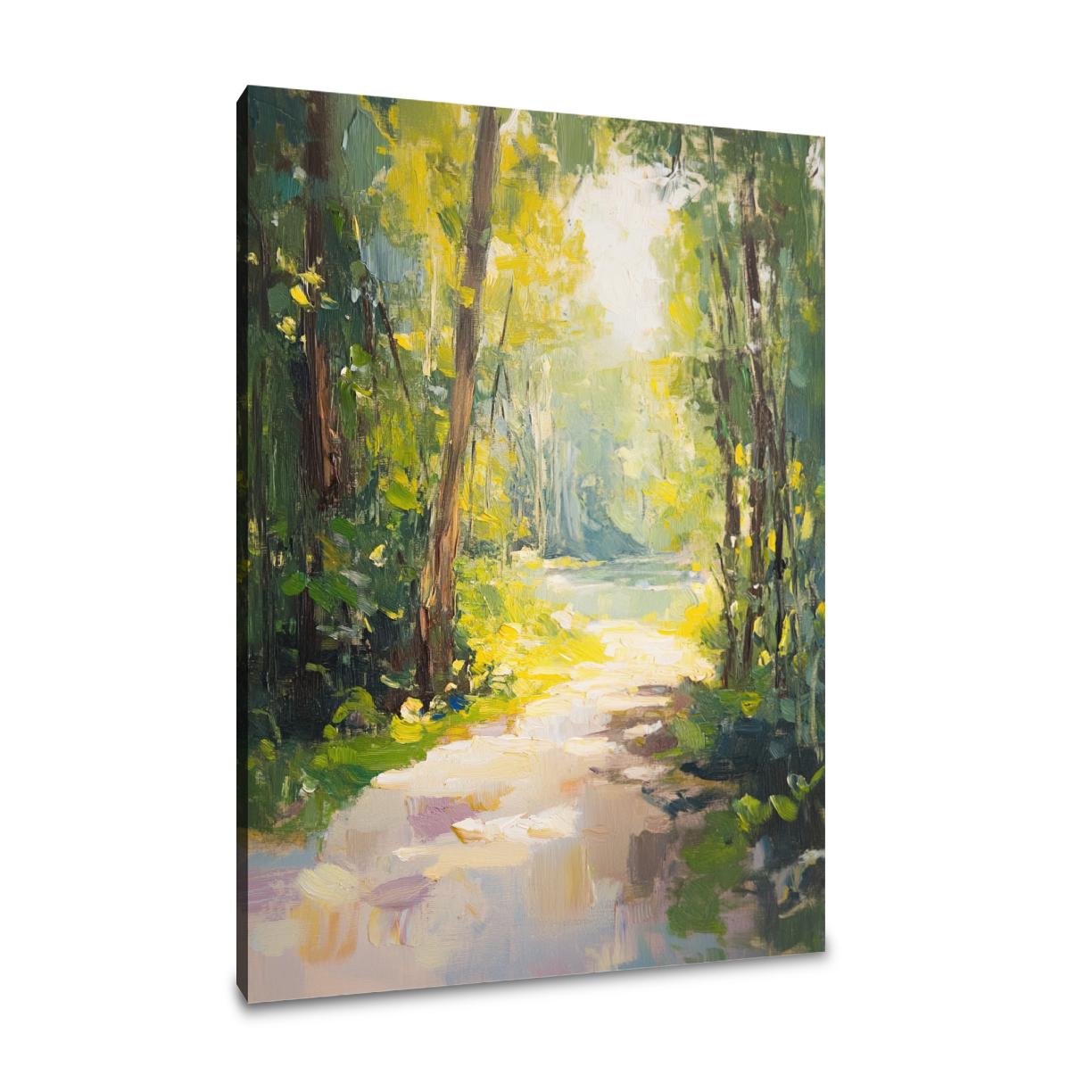 Nostalgic Tropical Journey Canvas