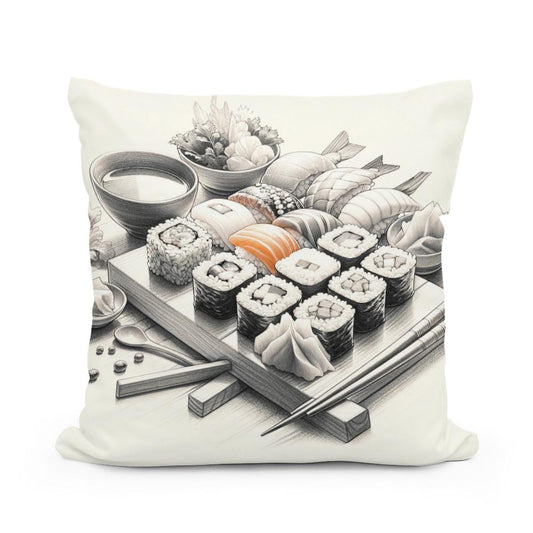 Sushi Zen Cotton Cushion
