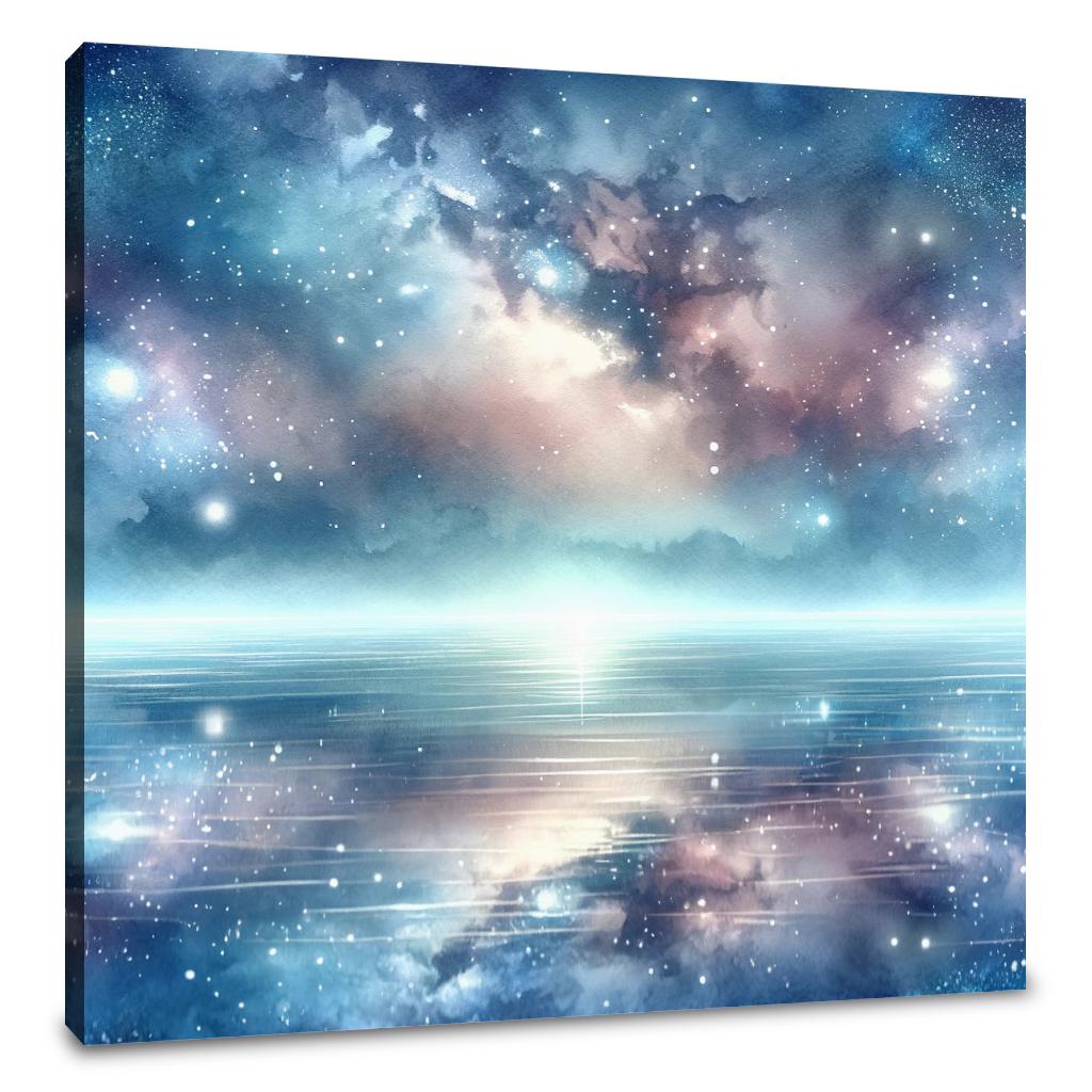 Cosmic Reflections Canvas