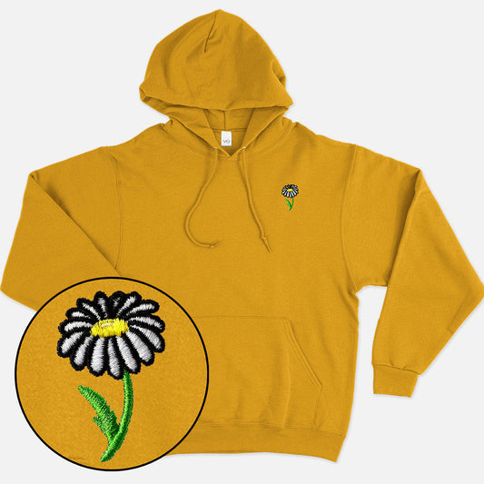 Daisy Embroidered Hoodie (Unisex)