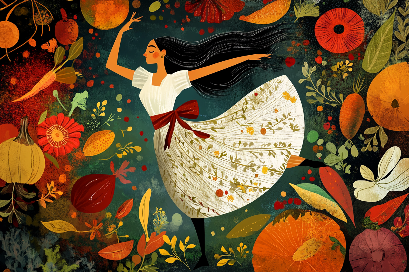 Dancer's Spice Canvas