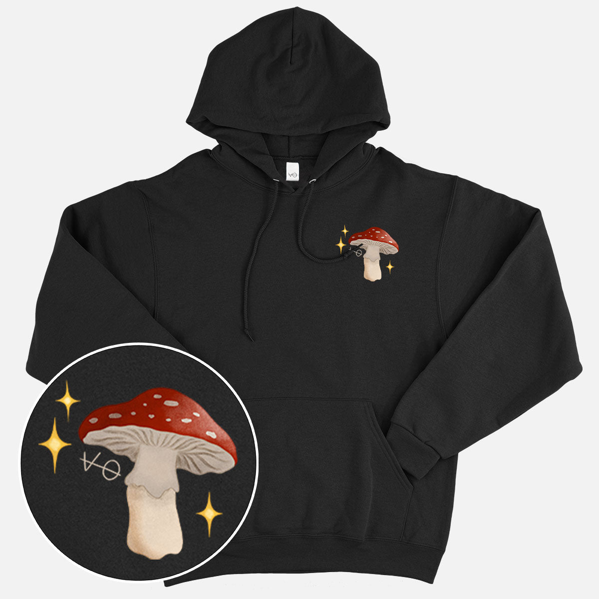 Dark Forest Mushroom Hoodie (Unisex)