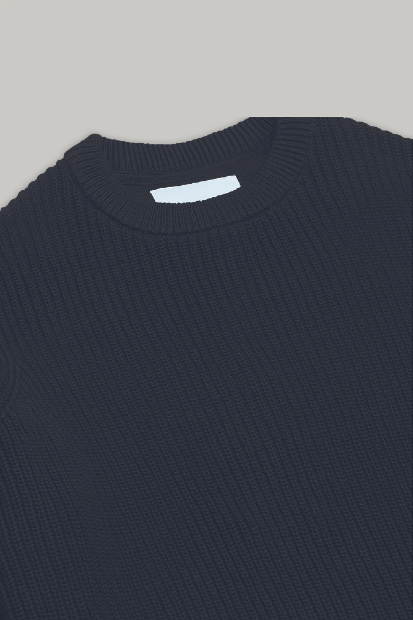 J Hailey Crew Knit - Dark Midnight