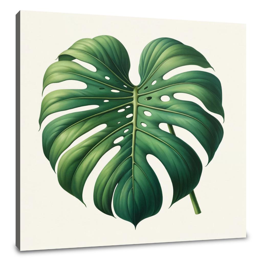 Monstera Elegance Canvas