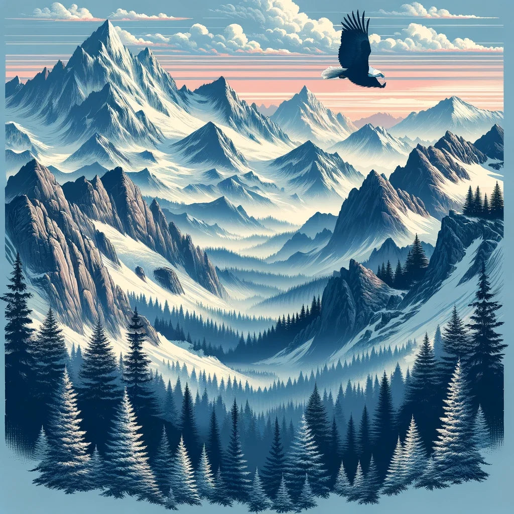 Dawn Summit Cotton Cushion