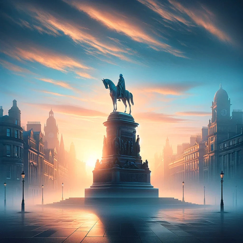Dawn at Grey's in Newcastle Canvas