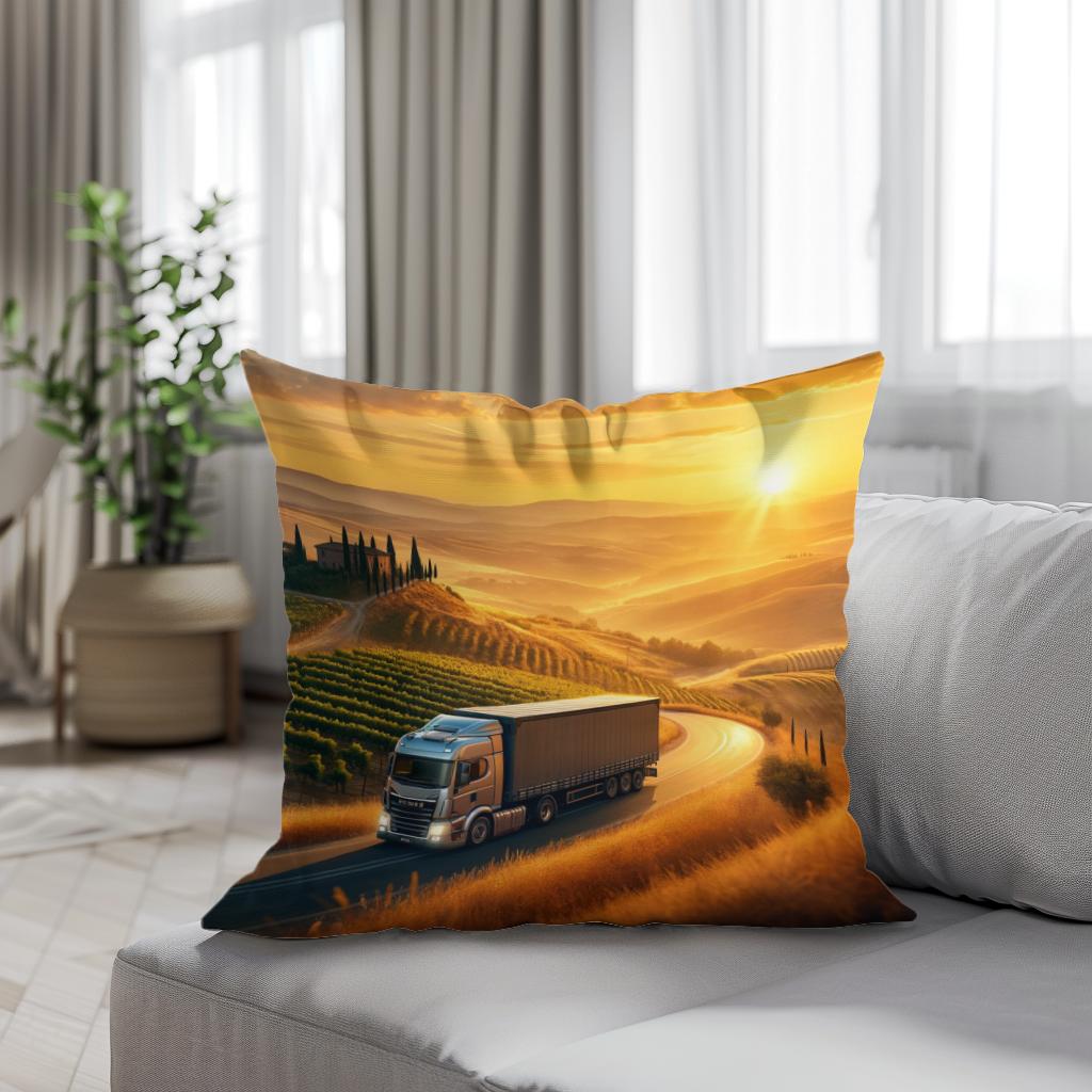Tuscan Journey Cotton Cushion