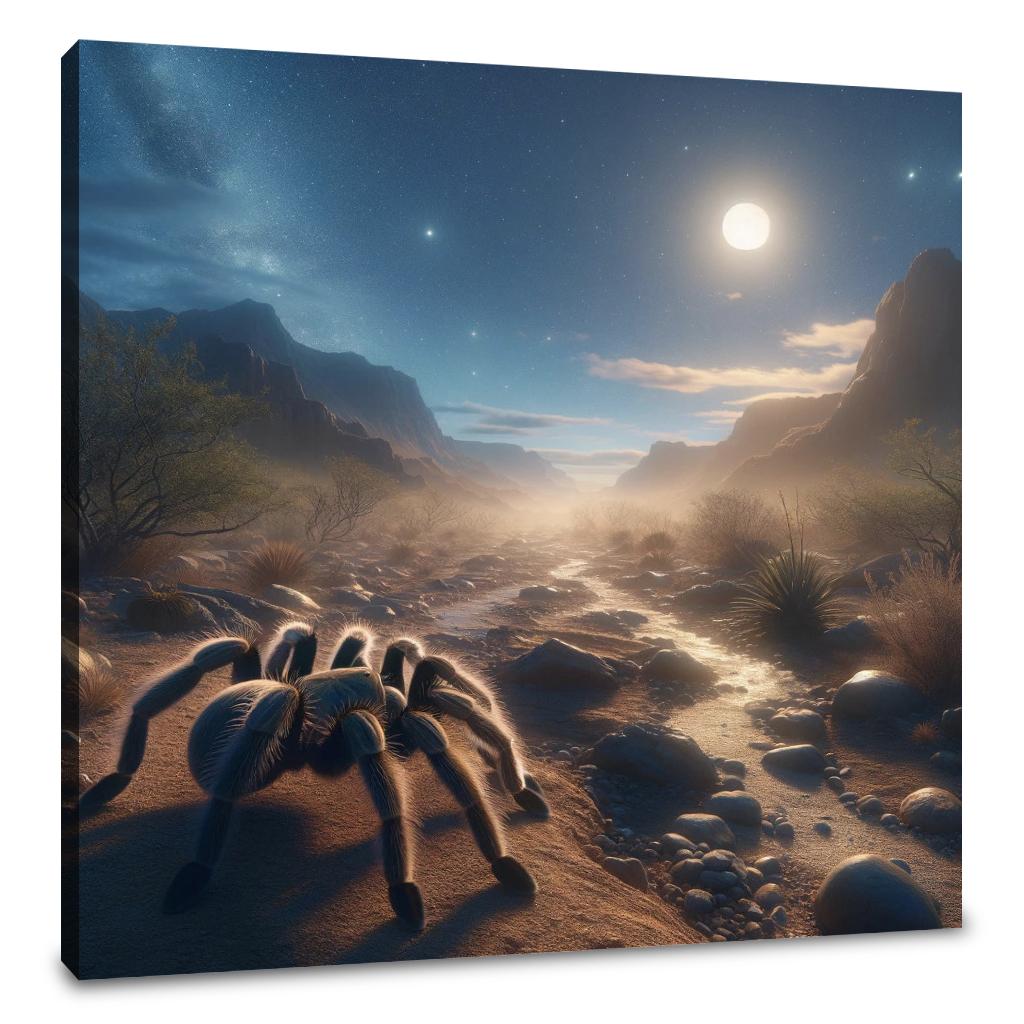 Moonlit Journey Canvas