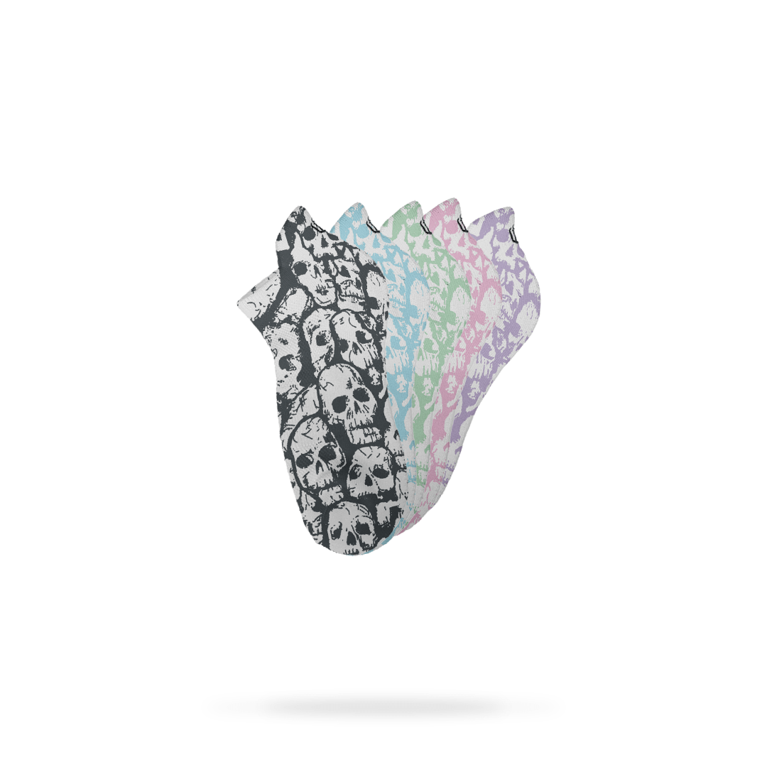 Deadly Skulls Ankle Socks
