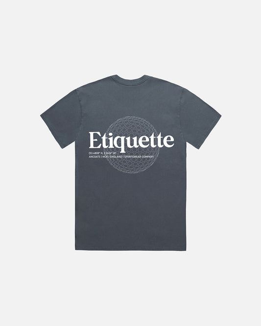 Sphere Tee - Faded Indigo