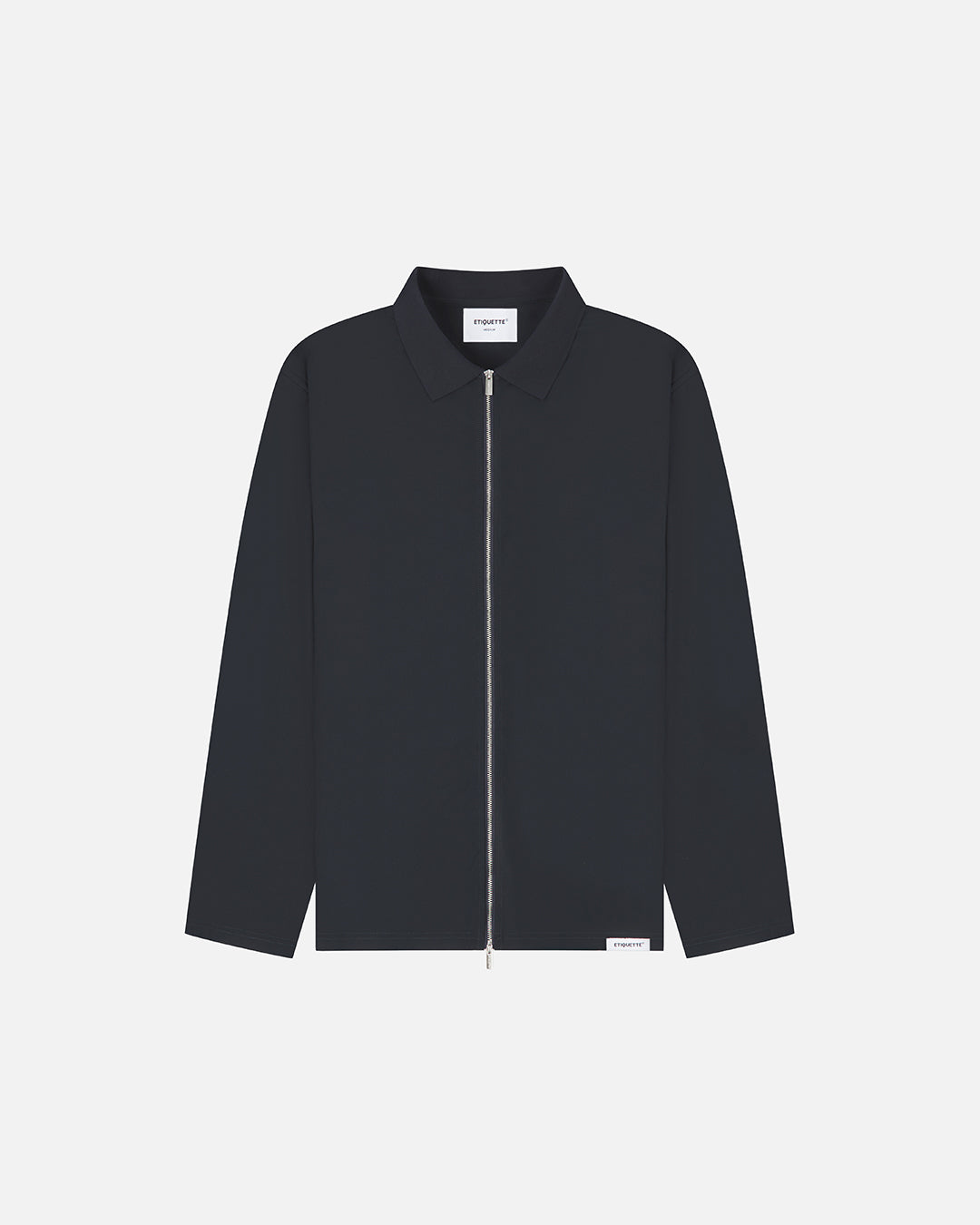 Double Zip Overshirt - Dark Navy