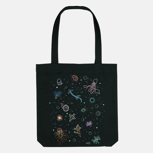 Deep Sea Jellies Tote Bag, Vegan Gift