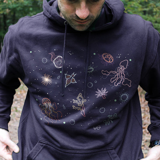 Deep Sea Jellies Hoodie (Unisex)