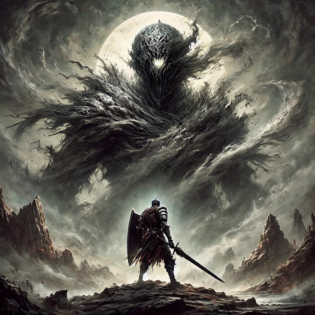 Defiant Knight Canvas