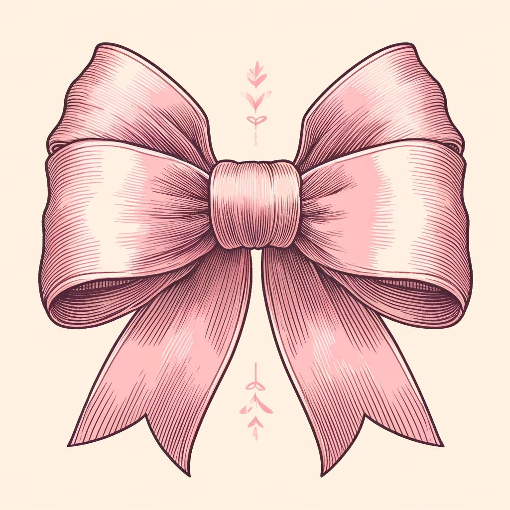 Delicate Bow Canvas