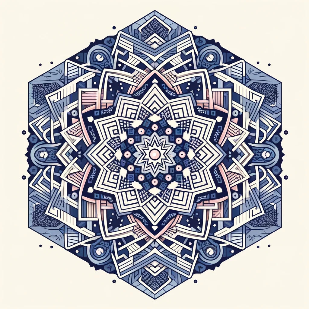 Depth Labyrinth Canvas