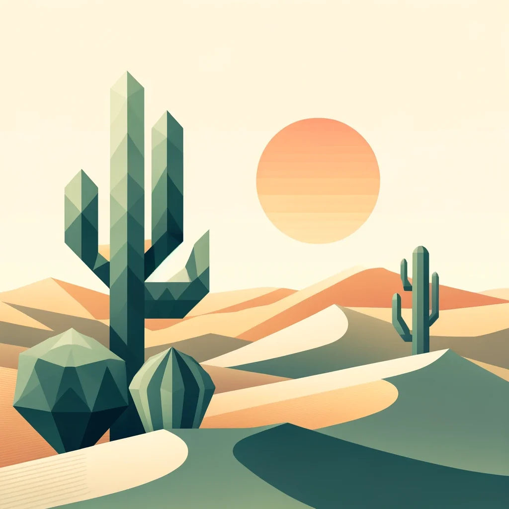 Desert Serenity Canvas