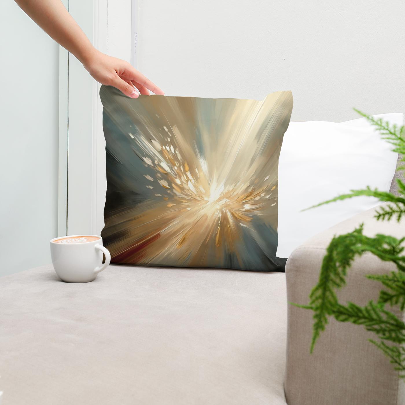 Flickers of Hope Cotton Cushion