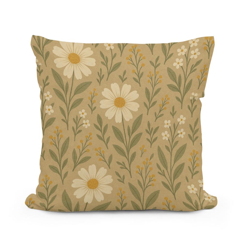Meadow Whisper Cotton Cushion
